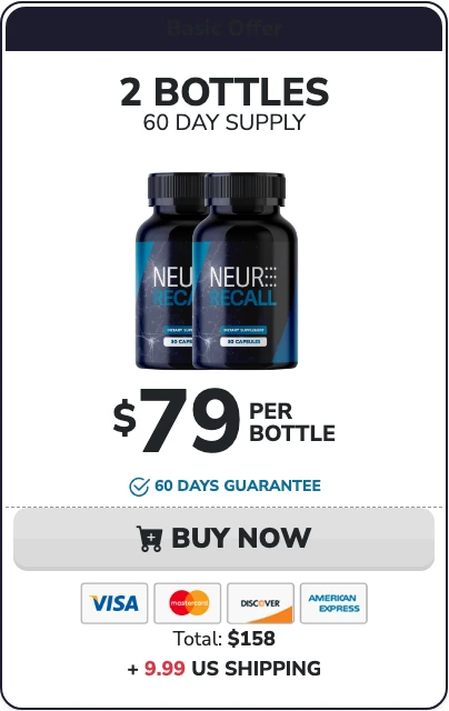 NeuroRecall 2 bottles